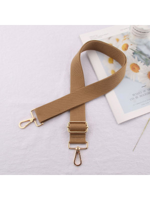 Wide Shoulder Bag Strap Crossbody Adjustable Belt Replacement Handbag Handle Solid Colour