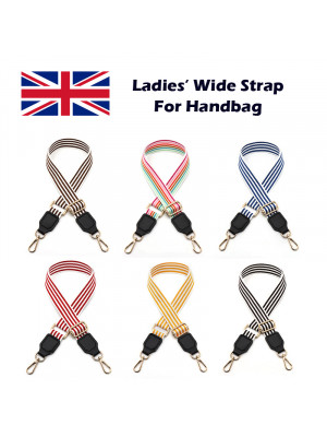 UK Wide Shoulder Bag Strap Crossbody Adjustable Belt Replacement Handbag Handle Belt