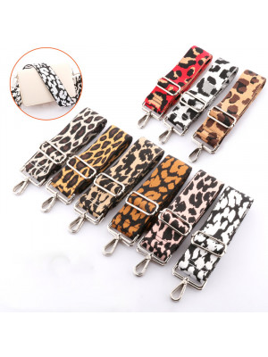 Leopard Shoulder Handbag Strap Womens Crossbody Adjustable Replacement Bag Belt UK Fashion