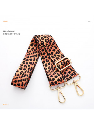 Womens Leopard Adjustable Crossbody Bag Strap Replacement For Handbag Detachable Handle Belt