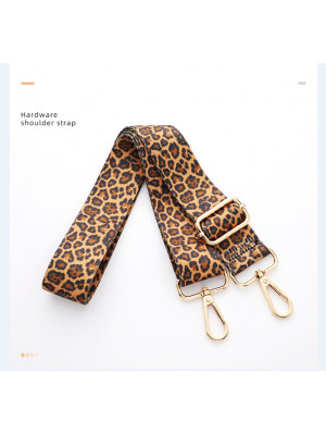 Womens Leopard Adjustable Crossbody Bag Strap Replacement For Handbag Detachable Handle Belt