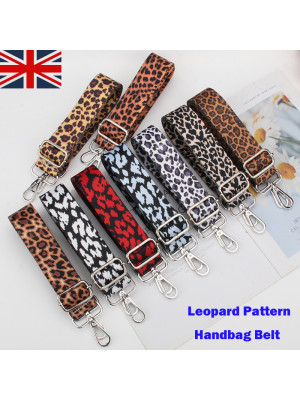 Colorful Fashion Leopard Shoulder Bag Strap Crossbody Adjustable Handbag Replacement For Women Laides