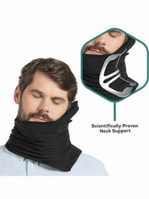 Travel Wrap Pillow Neck Collar Neck Guard Soft Support Comfortable Trip Rest HOT