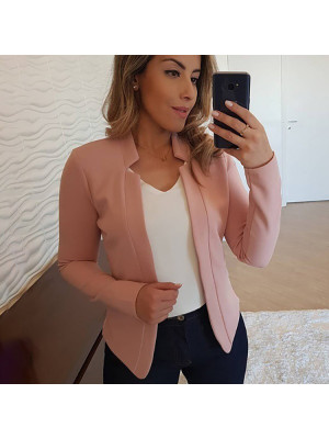 Women Summer Thin Long Sleeve Ladies Office Work Blazer Suit Coat Jacket OL Tops