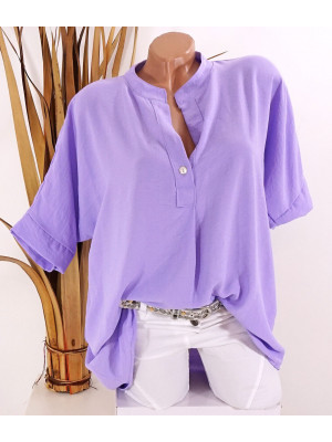 New Womens Long Sleeve Buttons T Shirt V Neck Shirt Blouse Tee Ladies Work Tops