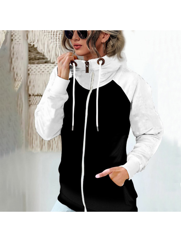 Ladies Pullover Plain Hoodies Hooded Fleece Top Sweatshirt Jumper Casual Sweater