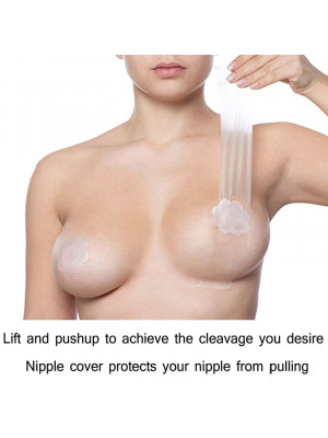 Invisible Boob Tape Women Bra Nipple Cover Adhesive Push Up Breast Lift Tape UK