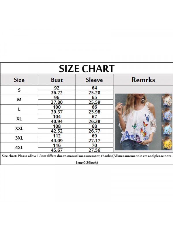 Womens Ladies Batwing Short Sleeve Lace Hollow Baggy Casual T-Shirt Tops Blouse