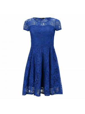 Womens Lace Mini Dress Ladies Plus Size Christmas Gift Party Cocktail Size 8 -22