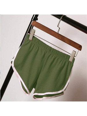 Women Casual Sports Shorts Summer Beach Running Gym Yoga Elastic Waist Hot Pants