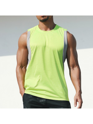 Sleeveless Vest Tank Top Mens Running Gym Top Sports Muscle T-Shirt Blouse