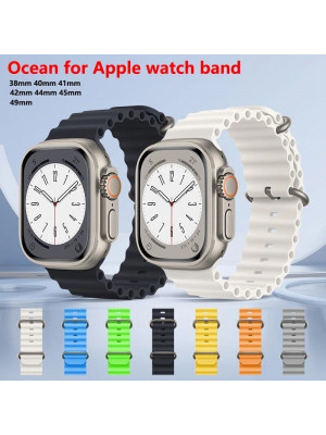 Ocean Band Strap For Apple Watch Series Ultra 8 7 6 5 4 SE 41/42/44/45/49mm NEW