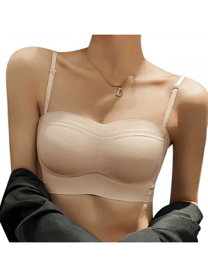 Womens Invisible Push Up Bra Bralette Strapless Bras Underwear Sexy Lingerie UK⭐