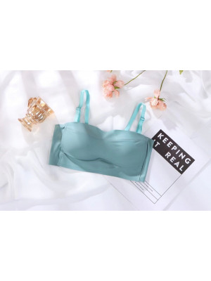 Women Invisible Push Up Bra Bralette Strapless Underwear Bras Sexy-Lingerie Tops