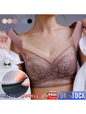 Womens Top Vest Seamless Comfort Push Up Bra Shapewear Stretch Comfy Crop Sports