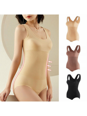 Womens Seamless Full Body Shaper Slimming Firm Control Tummy Bodysuit Shapewear