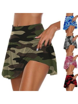 Women Camo Summer Shorts Holiday Beach Ladies High Waisted Hot Pants Size 6-22