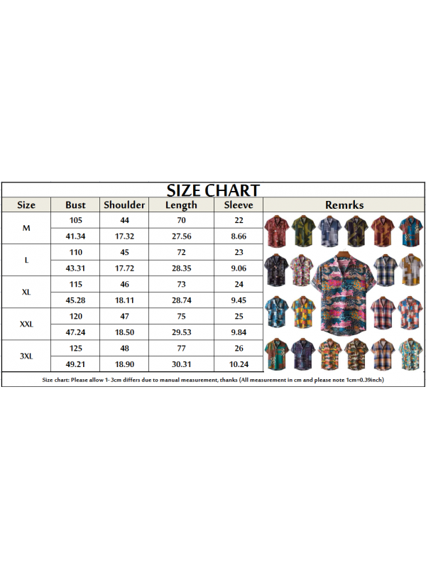 Mens Summer Linen V Neck Floral Printed Tops Shirt Short Sleeve Blouse T-shirt