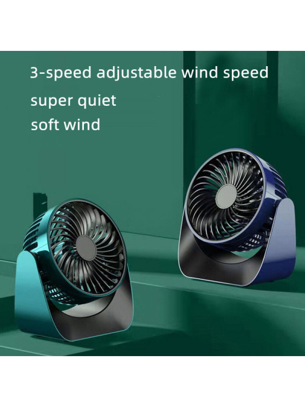 Mini USB Desk Fan Small Quiet Personal Cooler USB Powered Portable Table Fan NEW