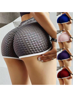 Women Short Pants Gym Yoga Shorts Dance Cycle Sports Fitness Stretch Sexy Solid