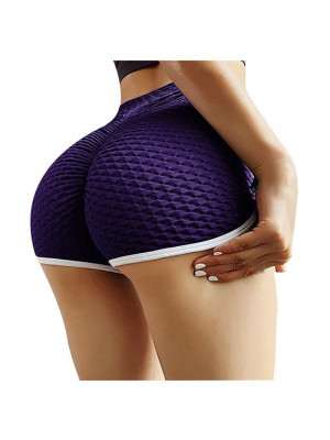 Women Short Pants Gym Yoga Shorts Dance Cycle Sports Fitness Stretch Sexy Solid