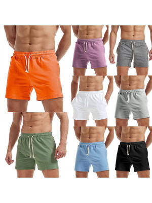 Mens Board Shorts Swim Trunks Swimwear Beach Elastic Drawstring Summer Pants