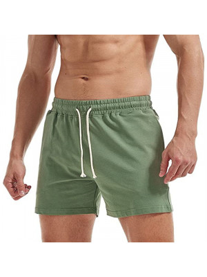 Mens Board Shorts Swim Trunks Swimwear Beach Elastic Drawstring Summer Pants