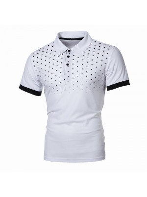 Mens Polo Shirt Short Sleeve Tee Top Designer Slim Fit Golf Casual T-Shirt S-5XL