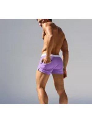 Mens Swimming Shorts Board Trunks Plain Lined Summer Beach Surf Adults Swimwear