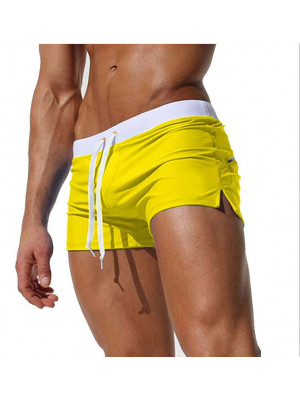 Mens Swimming Shorts Board Trunks Plain Lined Summer Beach Surf Adults Swimwear