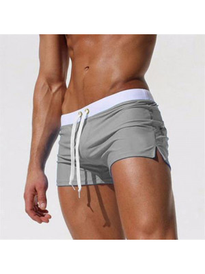 Mens Swimming Shorts Board Trunks Plain Lined Summer Beach Surf Adults Swimwear