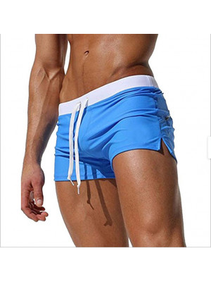 Mens Swimming Shorts Board Trunks Plain Lined Summer Beach Surf Adults Swimwear