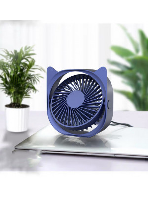 Mini USB Desk Fan Small Quiet Personal Cooler USB Powered Portable Table Fan