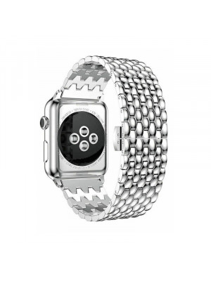 UK Stainless Steel Watch Band Link Strap For Apple Watch Series 7 6 SE 5 4 3 2 1