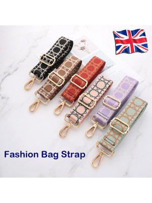 Ladies Shoulder Crossbody Bag Womens Wide Strap Adjustable Replacement Belt Handbag