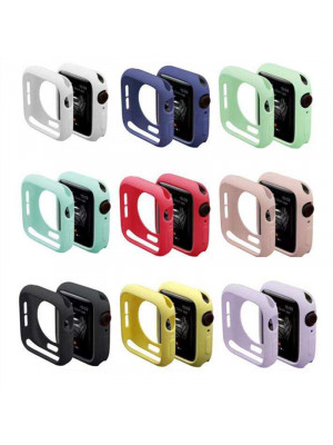 Candy Color Silicone Watch Protector Cover Case Shell For Apple iWatch 38-44mm 