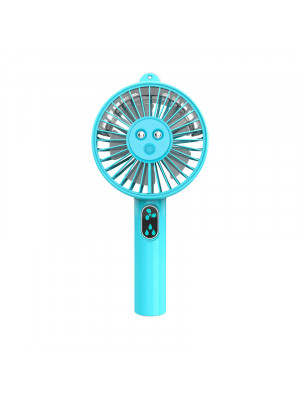 Mini Hand-held Small Folding Desk Fan Cooler Cooling USB Rechargeable 3-Modes