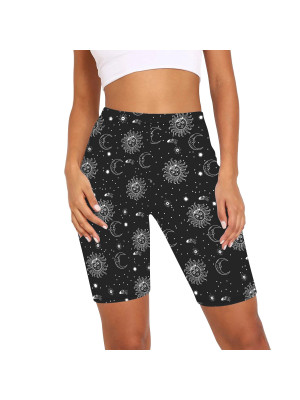 Womens Training Workout Legging Slim Fitness Shorts Sports Pants Running Gym