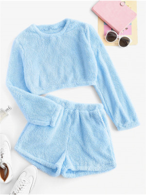 Womens One-piece Fleece Pajamas Set Jumpsuit Soft Autumn Winter Sleep Clothes