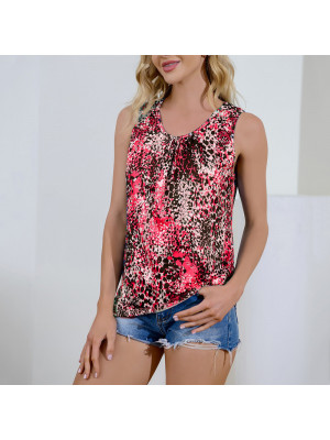 Womens Sleeveless Loose Vest T Shirt Ladies Summer Cami Camisole Blouse Tops Tee