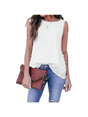 Womens Sleeveless Loose Vest T Shirt Ladies Cami Summer Camisole Blouse Tops Tee