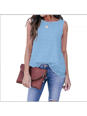 Womens Sleeveless Loose Vest T Shirt Ladies Cami Summer Camisole Blouse Tops Tee