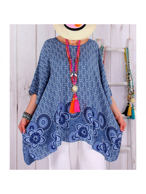 Plus Size Women Boho Loose Tunic Dress Ladies Summer Beach Baggy Kaftan Dress UK