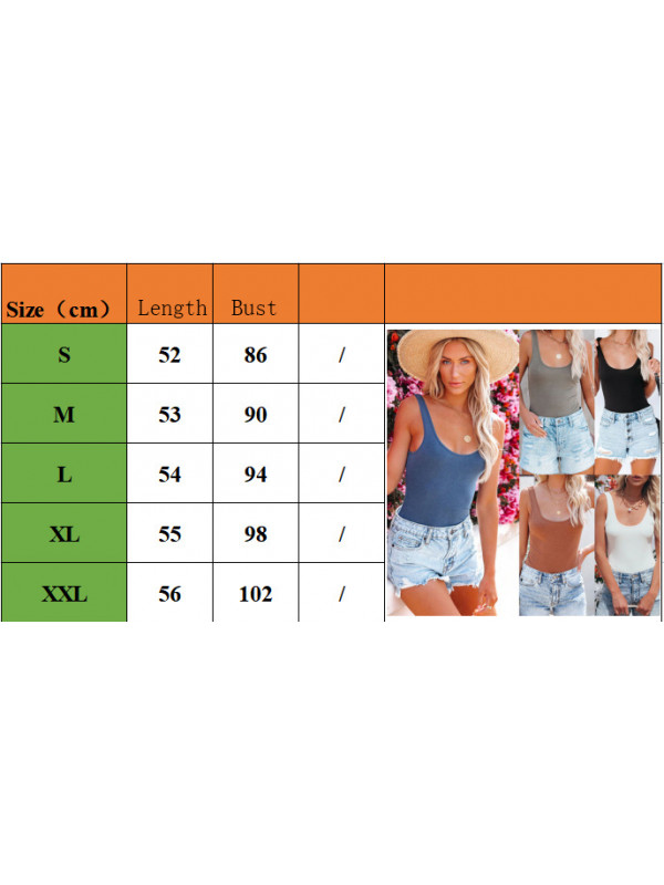 Women Loose Sleeveless Vest T Shirt Ladies Summer Cami Camisole Blouse Tops Tee Slim