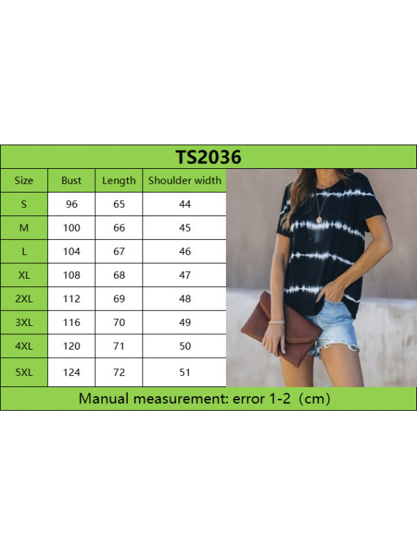 Womens Pullover Loose Tops Short Sleeve Blouse Ladies T Shirt Stripe Tee Plus UK Size