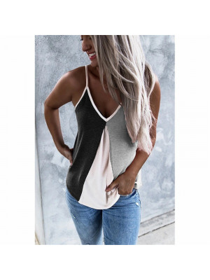 Womens Sleeveless Swing Vest Tee Ladies Blouse Flared Tops T Shirts Pullover UK