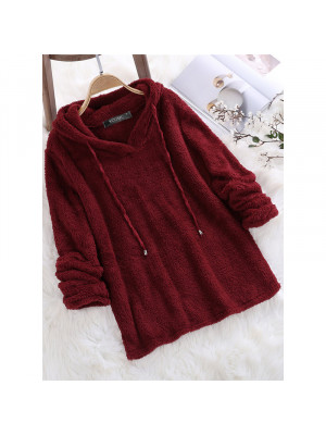 Ladies Snuggle Fleece Bed Jacket Novelty Lounge Tops Hoodie Jumper Nightwear HOT