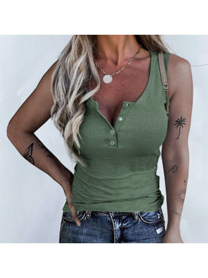 Womens Sleeveless Vest T Shirt Blouse Ladies Sexy V Neck Slim Casual Tank Tops