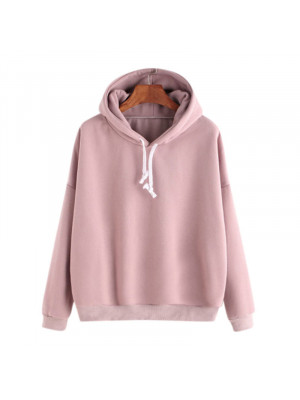 Womens Hooded Hoodies Sweatshirt Ladies Winter Casual Tops Jumper Pullover Sizes